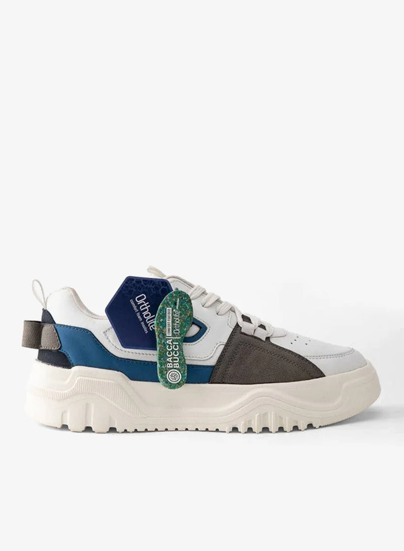 Bacca Bucci Frost White EVOLVE - The Ultimate Low-Top Sneakers for Men | Best Price UAE